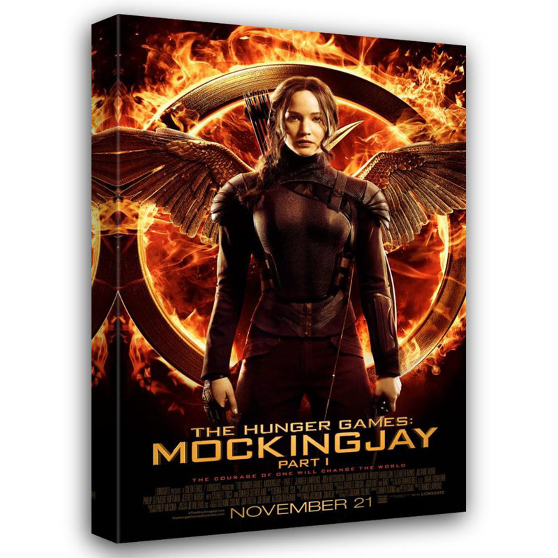 The Haim Games Mockingjay 1, H 24 po x l 16 po