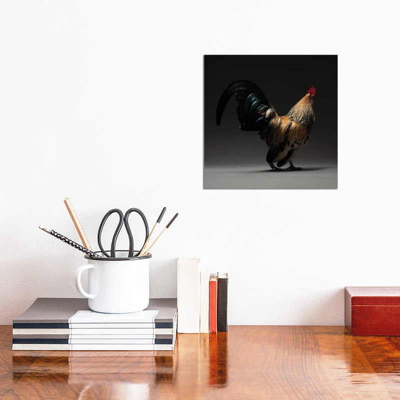 Booted Bantam - Wrapped Canvas Print, 30.48 cm H x 30.48 cm W