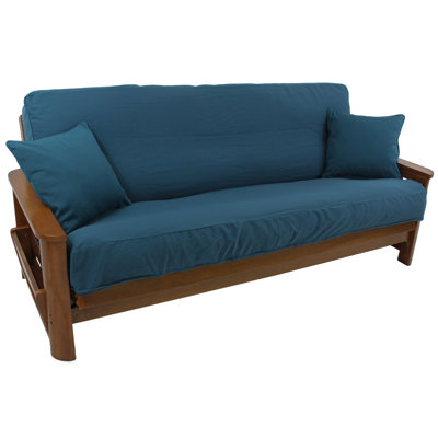 Housse pour futon à coussins carrés/rectangulaires