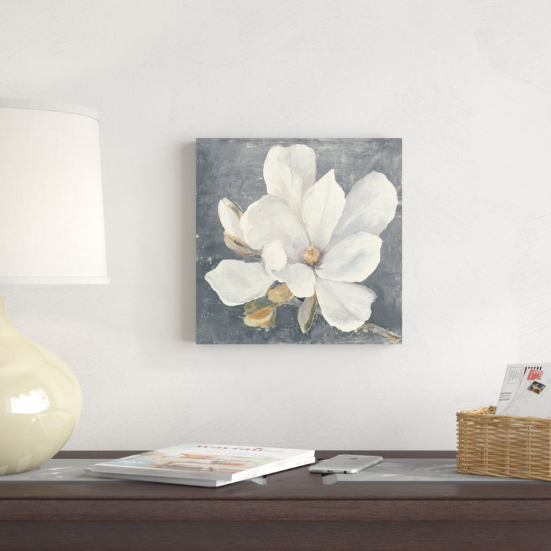 Gris magnolia serein, H 12 po x l 12 po