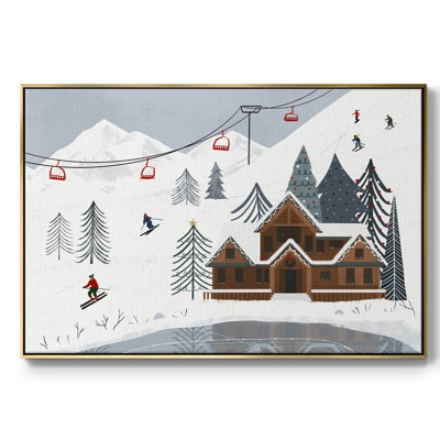 Collection «Ski Slope», toile tendue avec châssis en A