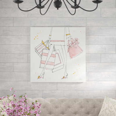 " Fashion Feet II " by Anne Tavoletti Painting Print