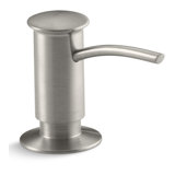 Contemporary Design Refillable Soap Dispenser, Lotion Dispenser for Bathroom or Kitchen