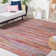 Fales Office Chair Collection Fabric/Metal Striped Rug