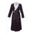 100% Microfiber Shell/100% Polyester Lining Ankle Bathrobe with Pockets-1481505828-1481505833