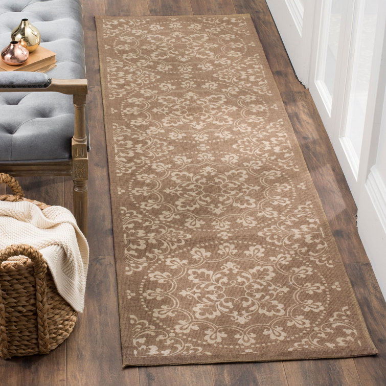 Charing Cross Cedar Brook Hand Loomed Jute Ikat Rug
