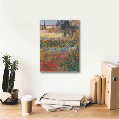 'Blumengarten' by Vincent Van Gogh, Giclee Canvas Wall Art