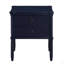 Table de chevet 2 tiroirs - bleu minuit-590231486