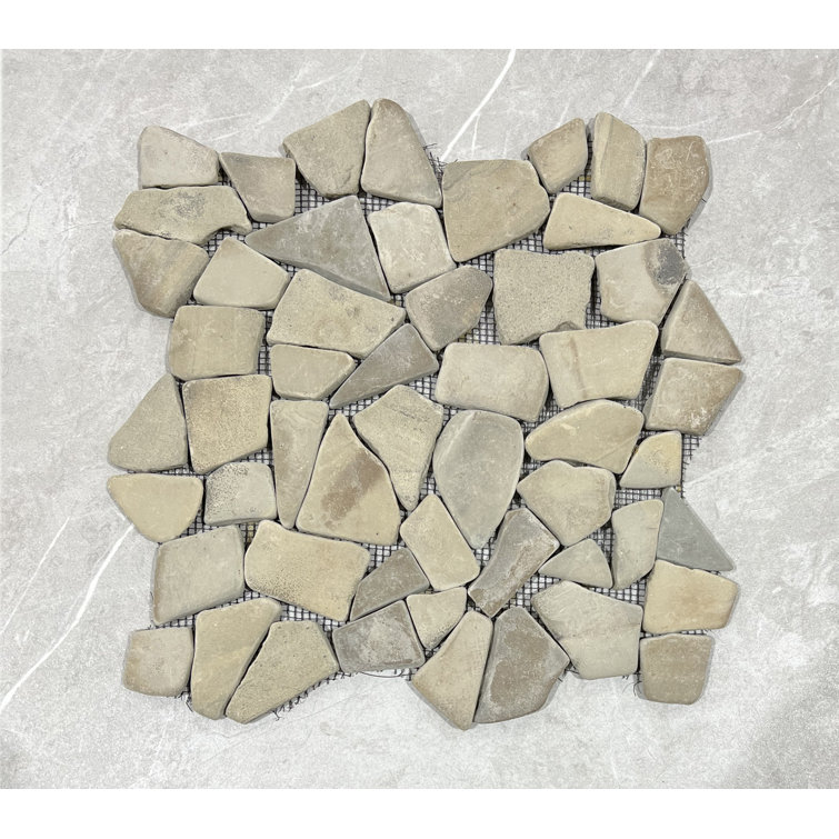 Natural Stone Pebbles Floor Use Tile