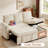65.4" Mid-Century Modern Loveseat Sofa-1750372102