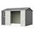 10'x8' Oversized Steel Storage Shed with Window