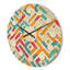 Horloge murale abstrait géométrique I-63891978