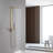 Wall Mounted Rectangular Rain Shower Head Set With Handheld Shower-120960211