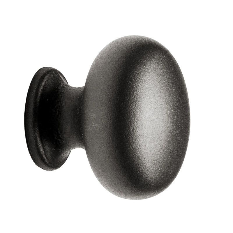 Plymouth Bronze Mushroom Knob, White Bronze Medium