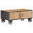 Dea Wheel Coffee Table with Storage