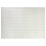Dovey handloomed Bamboo Silk White Area Rug