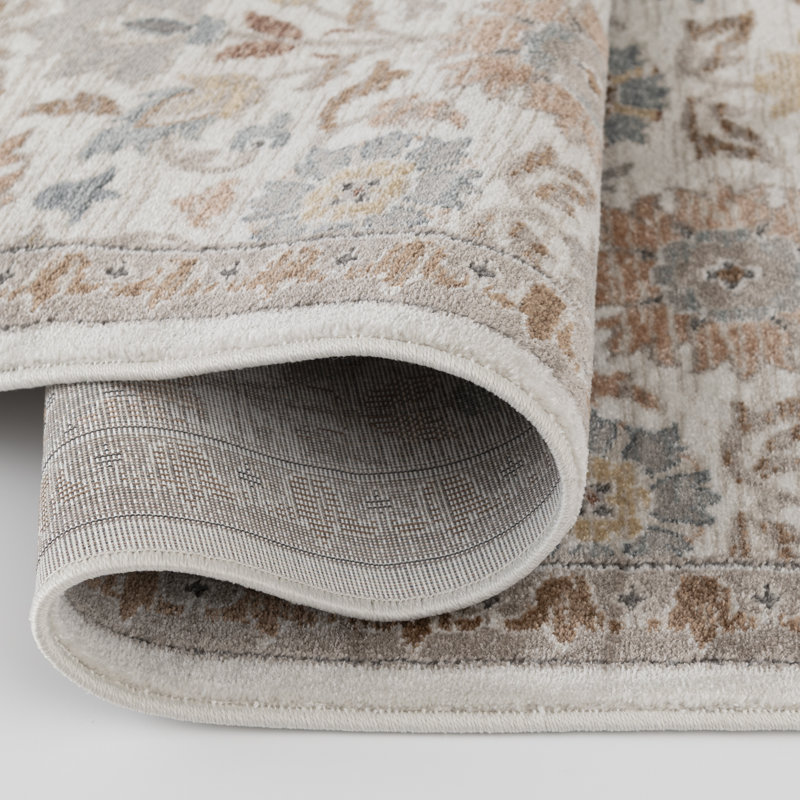  Tapis beige Tessa Oyster, 7 pi 10 po x 9 pi 10 po