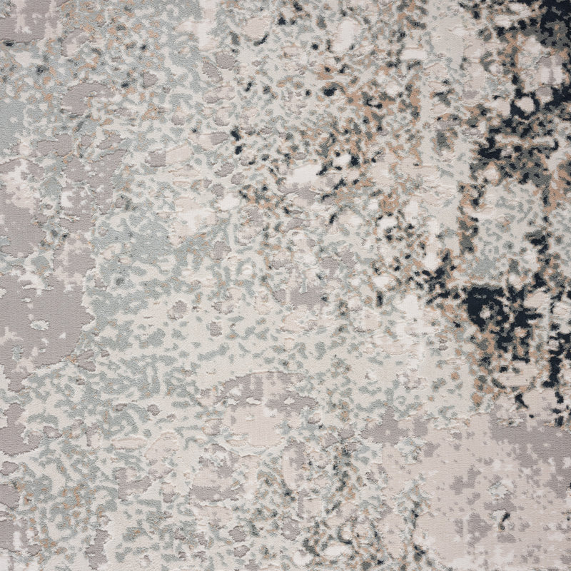 Abstract Indoor Rug, Rectangle 4' x 6'