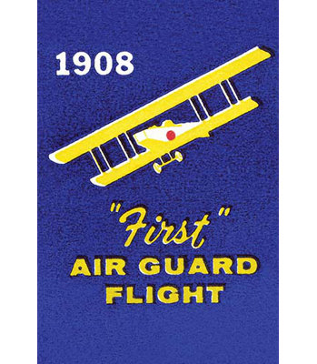 1908 First Air Guard Flight  Advertisements Print