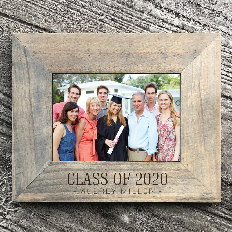 Cadre photo à graduation gravée, Oui