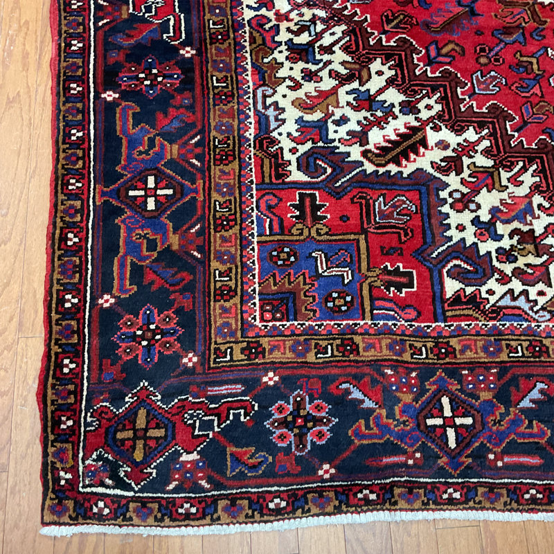 HERAT ORIENTAL Handmade Heriz Wool Rug
