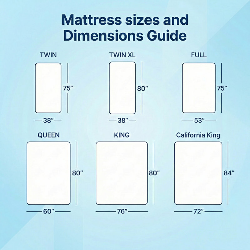 10" Quilted Hybrid Mattress, Medium Firm Feel - Supportive & Breathable for Twin, Twin XL, Full, Queen, King Sizes, Twin