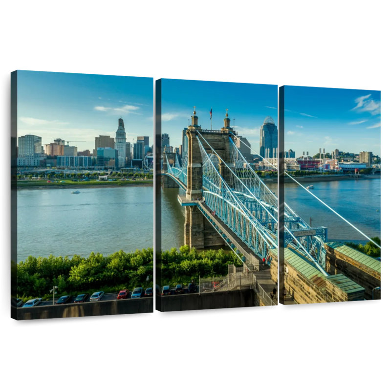 Pont suspendu Sunny Roebler, H 32 po x l 50 po