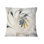 Coussin décoratif vitrail floral - moderne