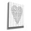 "Delayney Love Is patient II" sur toile par Cindy Jacobs, art textuel-281103198