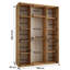 3 Door Manufactured Wood Wardrobe-661272080-661272296