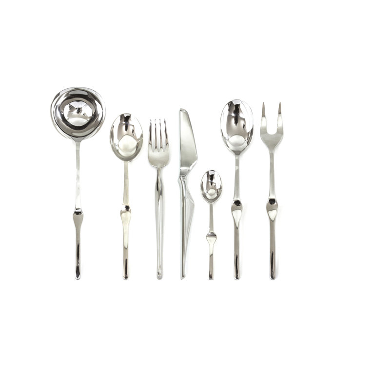 Ensemble de couverts ergonomica avec couteaux H / H - 51 pièces - Acier inoxydable