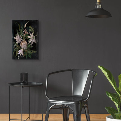«Flower Show 1 Neutral» par Julia Purinton, art mural en verre acrylique