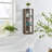 Recife Vertical Three-Tier Modern Shadow Box Cube Display Wall Shelf - White/Black-2012682763