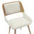 Mid-Century Modern Fabric Side Chair-1578374000