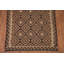 Tapis géométrique réversible en laine Kilim 5 x 7