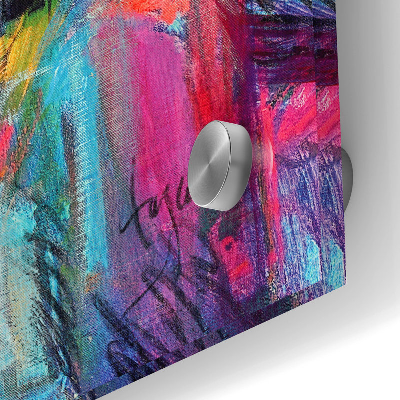 «Mercy» par Dorothy Fagan, art mural acrylique, H 36 po x l 24 po