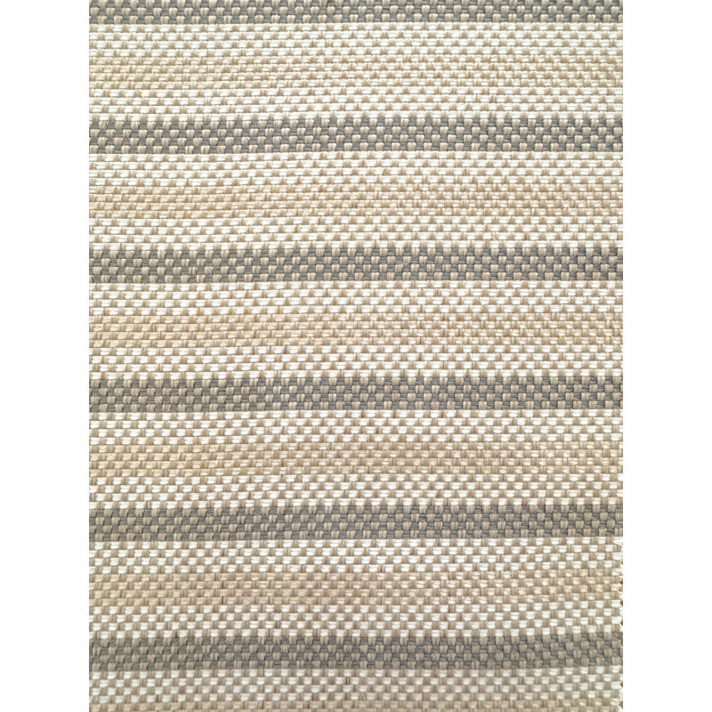 Classic Grey Marina Stripe Indoor Outdoor Pillow 24x24, Classic Gray, Rectangle 14"H x 20"W, Pillow Cover Only - No Insert