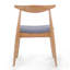 Chaises de salle à manger en bois d'hévéa avec dossier ergonomique et coussins de confort-701975180-701975181