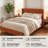 Janine Corduroy Upholstered Wingback Bed with Slat Kit and Solid and Manufactured Wood Frame-755779367-749801292