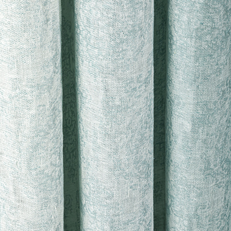 Summerland Romona Sheer Fabric, Aqua 
