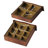 5 Layer Wooden Jewellery Box with Mirror and Combo Lock Vintage Style