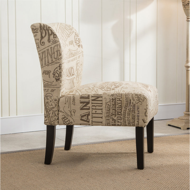Fauteuil d'appoint contemporain sans accoudoirs