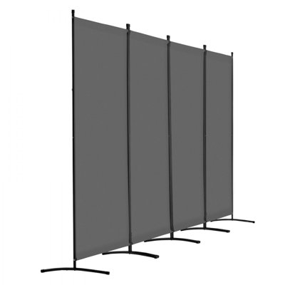 Room Divider, 4 Panel Room Divider, Folding Privacy Screen and Portable Partition Divider for Room Separation, Freestanding Room Partitions for Office, Bedroom, Living Room