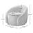 Gabbanelli Upholstered Swivel Barrel Chair-2000668818