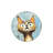 Multicolored Surrealist Design Cartoonist Cat Patterned Modern Decorative Carpet-2094006553