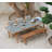 Sticks Solid Wood Teak Outdoor Bench