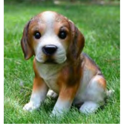Dog Plastic Garden Statue