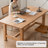 Burlywood Rectangular Solid Wood Butterfly Leaf  Dining Table-108205853