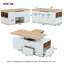 Lift Top Coffee Table with Storage-120031971