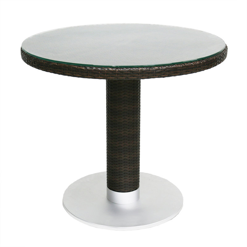 Asbury 31.5" Rnd Table, Safari Brown